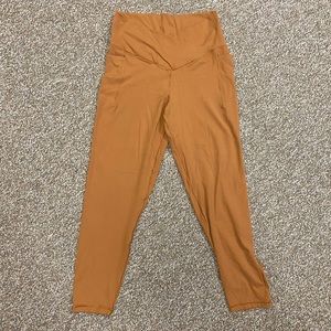 Aerie 7/8 crisscross high waisted leggings